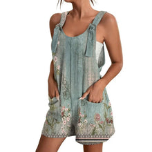 Load image into Gallery viewer, Womens V-Neck Strap Pocket Jumpsuit