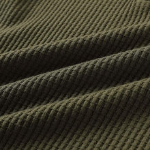Load image into Gallery viewer, Women's V Neck Waffle Knit Henley Tops