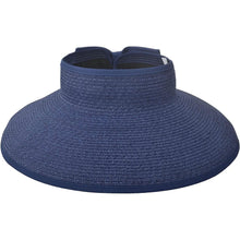 Load image into Gallery viewer, Women's Wide Brim Roll-up Straw Sun Hat Sun Visor