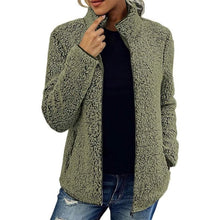 Load image into Gallery viewer, Women's Zip Up Jacket Long Sleeve