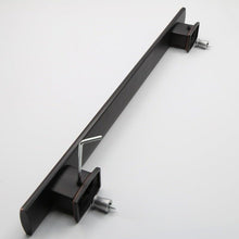 Load image into Gallery viewer, Wooden Door Glass Knob Handle Hotel Villa European Style Simple Antique Black Surface Mounted Solid Barn Pull Hand Wardrobe Shoe Cabinet Bathroom Cabinet Handle Drawer Handle