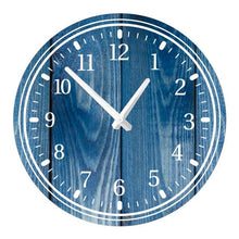 将图片加载到图库查看器,Wooden Wall Clock 10 Inch Silent Non Ticking Quartz Wall Clock 10 Inch Silent Non-Ticking Wooden Wall Clocks Battery Operated Country Retro Rustic Style Decorative for Living Room Kitchen Retro Fashion Wood Wall Clock Decorative for Living Room Kitchen