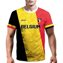 Load image into Gallery viewer, World Cup 2022 Soccer Jersey Women & Mens Football T-Shirts Belgium