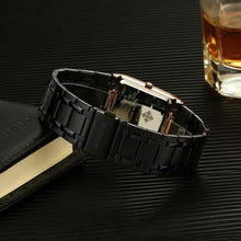 Load image into Gallery viewer, WWOOR Luxus Men Fashion Square Date Watch