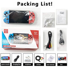 将图片加载到图库查看器,X7Plus Dual Joystick Portable Handheld Game Console