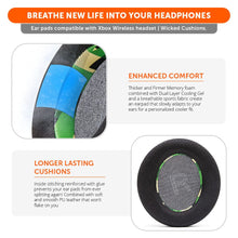 将图片加载到图库查看器,Xbox Wireless Gaming Headset Earpads - WC FreeZe Cooling Gel