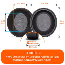 将图片加载到图库查看器,Xbox Wireless Gaming Headset Earpads - WC FreeZe Cooling Gel