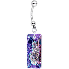 将图片加载到图库查看器,Vitrail Druzy Belly Ring Created with Crystals