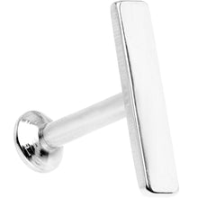 将图片加载到图库查看器,1/4 9mm Steel Rectangle Internal Thread Daith Cartilage Tragus