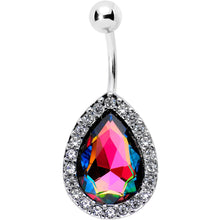 将图片加载到图库查看器,Clear Aurora Gem Glamour Girl Belly Ring