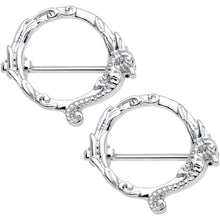 将图片加载到图库查看器,9/16 Frolicking Seahorse Nipple Shield Set