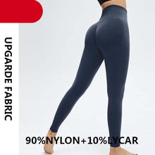 将图片加载到图库查看器,Yoga High Waist Push Up Seamless Sport Leggings Women Workout Pants Super Stretchy Gym Workout Tight Sport Leggings Lightweight Running Pants