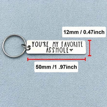 Load image into Gallery viewer, You're My Favorite Person Keychain