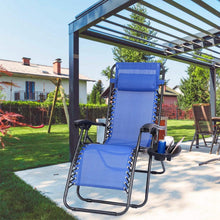 Load image into Gallery viewer, Zero Gravity Chair Cup Holder Clip On Side Tray