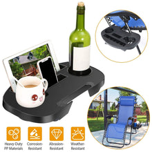 Load image into Gallery viewer, Zero Gravity Chair Cup Holder Clip On Side Tray