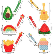 Load image into Gallery viewer, Zippered Pouch with Fidget Bubble Poppers and Bristles