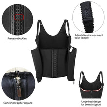 Load image into Gallery viewer, Zippered Waist Trainer Corset