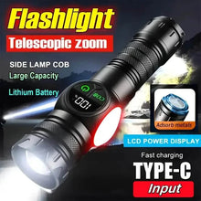 将图片加载到图库查看器，Rechargeable LED Flashlight with 5 Modes &amp; Magnetic Base – Gift Box

