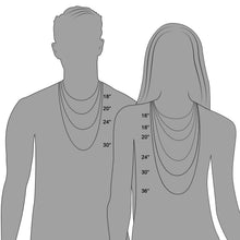 将图片加载到图库查看器，10k White Gold Gourmette Chain 1.5mm

