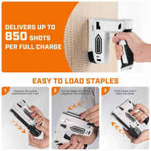 Load image into Gallery viewer, Bielmeier 20V Cordless 2-in-1 Stapler &amp; Brad Nailer
