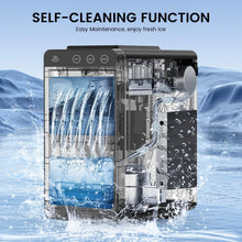 Load image into Gallery viewer, Portable Countertop Ice Maker – 8 Cubes/6 Min, Self-Cleaning
