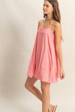 Load image into Gallery viewer, A-Line Flowy Mini Cami Dress with Pockets –Casual &amp; Chic Spaghetti Strap Dress with Functional Pockets for a Relaxed Summer Look
