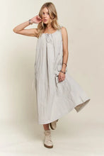 Load image into Gallery viewer, New Summer Drawstring Slit Back Cargo Dress For Women – Stylish, Practical, Modern, Trendy, Perfect for Casual Outings
