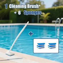 Load image into Gallery viewer, 7-Piece Set: Detachable Cleaning Brush with 7 Sponges for Bathtub, Tile, Floor &amp; Window

