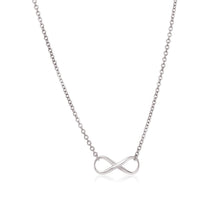 将图片加载到图库查看器，Sterling Silver Infinity Symbol Necklace
