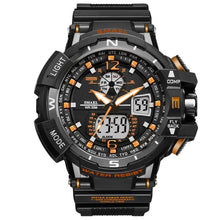 将图片加载到图库查看器，NEW Modern RED Sport Watch For Men and Woman With LED Digital Quartz Display Men's Top Brand Luxury Digital-watch Relogio Masculino In Army Military Popular Design Waterproof 50M
