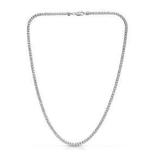 Load image into Gallery viewer, Ice Barrel Chain in 14k White Gold (3.14 mm)
