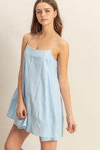 将图片加载到图库查看器，A-Line Flowy Mini Cami Dress with Pockets – Chic, Playful, and Practical for a Relaxed Summer Look with Flowy Design and Convenient Pockets

