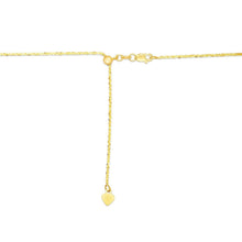 Load image into Gallery viewer, 14k Yellow Gold Adjustable Sparkle Chain 1.5mm
