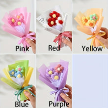 Load image into Gallery viewer, One Piece of a Creative Knitted Artificial Bouquet, Ideal for Gifts on Valentine'S Day And Mother'S Day, As Well As Small Christmas Presents And Home Decor Embellishments
