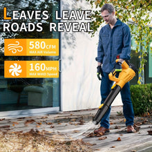 将图片加载到图库查看器，Powerful Cordless Leaf Blower

