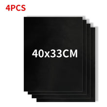 将图片加载到图库查看器，1-6pcs BBQ Grill Mat Non-stick Mat Heat Resistant Grill Mat Outdoor Baking Reusable Barbecue Party Mat 40x50cm Grill Accessories Barbecue Grill Mat Reusable Baking Mat BBQ Sheet Non-Stick for Electric Gas and Charcoal Barbecue Accessories
