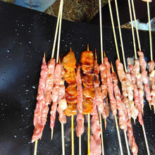 将图片加载到图库查看器，1-6pcs BBQ Grill Mat Non-stick Mat Heat Resistant Grill Mat Outdoor Baking Reusable Barbecue Party Mat 40x50cm Grill Accessories Barbecue Grill Mat Reusable Baking Mat BBQ Sheet Non-Stick for Electric Gas and Charcoal Barbecue Accessories
