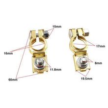 Load image into Gallery viewer, 1-Pair: Adjustable Battery Terminal Clamp Clips
