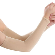 将图片加载到图库查看器，1 Pair One Size Women Cooling Anti-UV Arm Sleeves Girls Sun Protection Arm Covers For Ladies Running Riding Outdoor Sports UV Protection Cooling Arm Sleeves Women Outdoor Activities Workout Arm Sleeve
