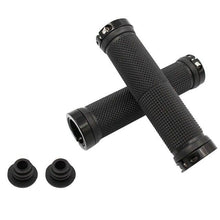 将图片加载到图库查看器，1 pair  Road Cycling Handlebar Grips Anti-Skid Rubber Bicycle Grips Mountain Bike Lock On Bicycle Handlebars End Grips Handle Grip With Aluminum Lock Bike Grip For Scooter Cruiser Tricycle Wheel Chair Mountain Road Urban Foldable Bike
