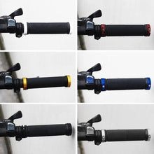 将图片加载到图库查看器，1 pair  Road Cycling Handlebar Grips Anti-Skid Rubber Bicycle Grips Mountain Bike Lock On Bicycle Handlebars End Grips Handle Grip With Aluminum Lock Bike Grip For Scooter Cruiser Tricycle Wheel Chair Mountain Road Urban Foldable Bike
