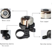 将图片加载到图库查看器，1 Pc Sport Bike Mountain Road Cycling Bell Ring Metal Horn Safety Warning Alarm Bicycle Outdoor Protective Cycle Accessories Classic Bicycle Bell For Adults Men Women Kids Girls Boys Bikes Mountain Bike Accessories
