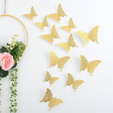 Load image into Gallery viewer, 1 Set Pink Purple Chrome Rose Gold Balloon Garland With Butterfly Stickers Arch Kit For Birthday Wedding Party Decorations

