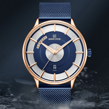 Load image into Gallery viewer, Universal Waterproof Modern Luxury Watch Stainless Steel Hardlex Glass Excellent Design Perfect Gift For Him
