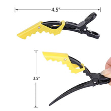 将图片加载到图库查看器，10-Pack: Alligator Styling Sectioning Clips
