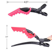 将图片加载到图库查看器，10-Pack: Alligator Styling Sectioning Clips
