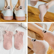 将图片加载到图库查看器，10-Pack: Embroidered Expression Women Socks
