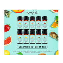 将图片加载到图库查看器，10-Pack: Fruity Fragrance Premium Aromatherapy Diffuser Oils Set For Candle &amp; Soap Making
