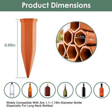 Load image into Gallery viewer, 10-Pack: Spikes Teracotta Plant Watering Device

