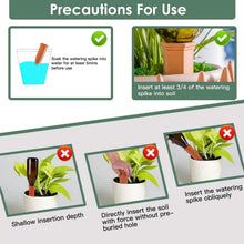 Load image into Gallery viewer, 10-Pack: Spikes Teracotta Plant Watering Device
